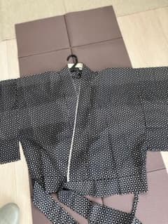 二部式浴衣　かっこいい黒のサムネイル