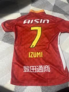 名古屋グランパス　ユニフォーム　オーセンティック　和泉竜司 名古屋グランパス オーセンティックユニフォーム 和泉竜司 Lサイズ