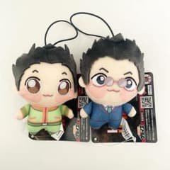 HUNTER×HUNTER　ちょぴぬいぷち　マスコット　セット　ゴン　レオリオ