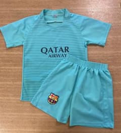 ユニフォーム 130 サッカー トレーニングウェア セット バルサ メッシのサムネイル