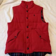 Polo Ralph Lauren 中綿ベスト レッドのサムネイル