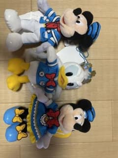 ディズニー パルパルーザ ドナルド ミッキー ミニー ぬいぐるみバッジセットのサムネイル