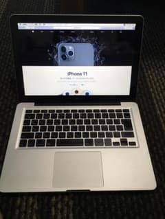 Apple MacBook 2008 late 13インチ　まだまだ現役です！のサムネイル