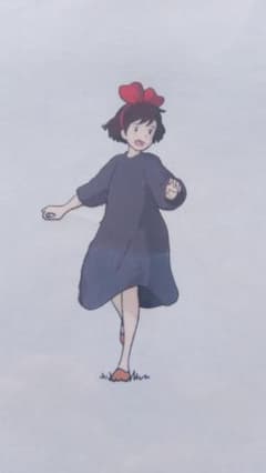 スタジオジブリ 魔女の宅急便 キキ •宮崎駿 セル画 魔女の宅急便 セル画 宮崎駿 セル画：魔女の宅急便 宮崎駿