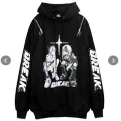 かいばしら×LISTEN FLAVOR コラボ ショルダーZIPパーカーのサムネイル