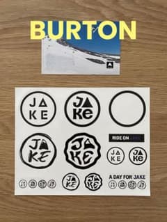 BURTON ポストカード＆JAKE ステッカーのサムネイル