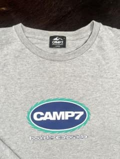 古着　CAMP7 グレー ロングスリーブ Tシャツ Lのサムネイル