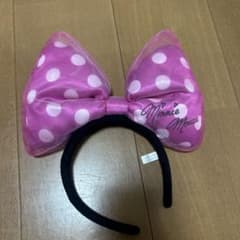 ミニーマウス デカリボンカチューシャのサムネイル