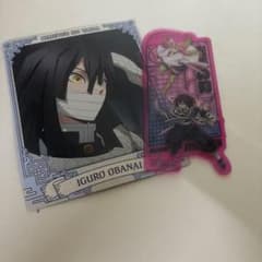 鬼滅の刃 伊黒小芭内 甘露寺蜜璃 シール カード 2枚セットのサムネイル