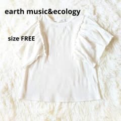 earth music&ecology 半袖 F キレイ目 オフィカジュのサムネイル