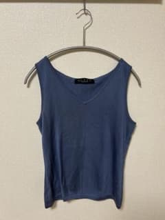 【即日発送】ユナイテッドアローズ シルク100%上品 光沢 ノースリーブのサムネイル