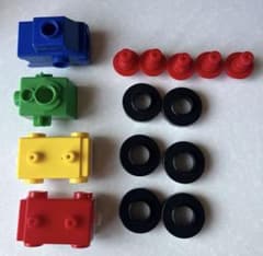 こどもちゃれんじ ぽけっと ねじって！のりものブロック ベネッセ 知育玩具