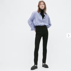 UNIQLO ブラックスキニー ストレッチのサムネイル