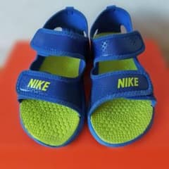 ☆専用☆NIKE サンダル 18cm ブルー ライムグリーンのサムネイル