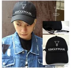 KMK ダブルトライアングル ロゴ刺繍 キャップ CAP 原宿 キングリーマスクのサムネイル