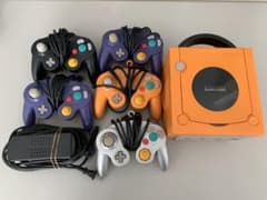 ゲームキューブ本体 DOL-001 コントローラーx5個のサムネイル