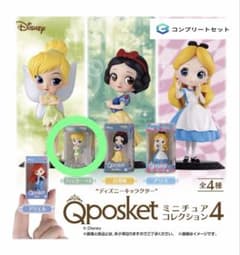 Disney の Qposket4ミニチュアコレクション ティンカーベルのサムネイル