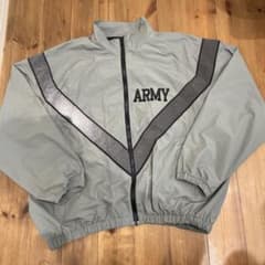 美品 米軍実物 IPFU トレーニングジャケット XL/R ARMY ナイロン 