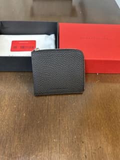k*様 BONAVENTURA L字ジップ ウォレット シュリンクレザー ブラッ k*様 BONAVENTURA L字ジップ ウォレット シュリンクレザー ブラッ