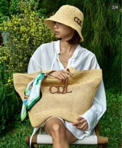 CDL TOKYO Synthetic Raffia Bucket Hat - メルカリ