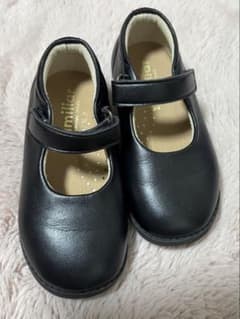 (16cm)familier ブラック フォーマルシューズのサムネイル