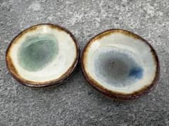 やちむん小皿 2枚セット 豆皿のサムネイル