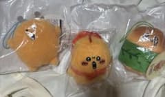 ナガノキャラクターズ　もぐらコロッケ　しーぷわ　マスコット　3種