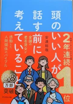 頭のいい人が話す前に考えていること 安達裕哉のサムネイル