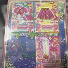 アイカツカード ピンクトルテコーデ3枚セットのサムネイル
