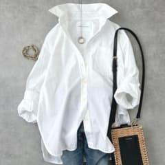 美品 MARIAMCMANUS マリアマクマナス シャツ ブラウス 長袖 白 美品 MARIAMCMANUS マリアマクマナス シャツ ブラウス 長袖 白 - メルカリ