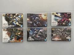 ガンプラパッケージアートグミ3 6枚セット