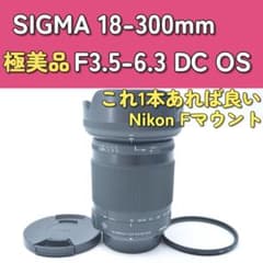 高倍率万能ズーム SIGMA 18-300mm OS ニコン用 一眼レフカメラ - メルカリ