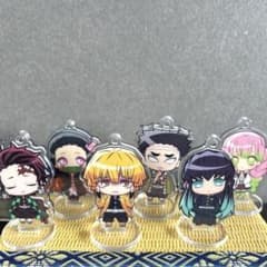 鬼滅の刃　ここみえ　アクリルキーホルダー　6点セット　まとめ売り