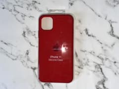 ちびママ様　専用iPhone11 シリコンケース　レッドのサムネイル