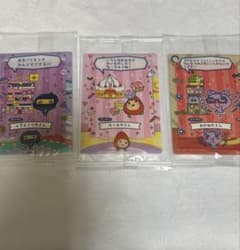 たまごっちのプチプチおみせっち　カード&フレーム　3点セットのサムネイル