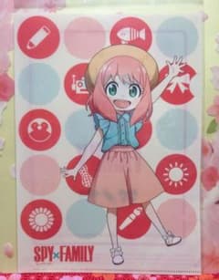 ③ [Not for Sale/Limited Edition] SPY×FAMILY Lawson Anya A4 Clear File