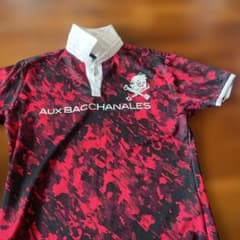 AUX BACCHANALES カモフラージュポロシャツ Lのサムネイル