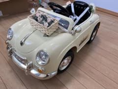 【Bibu様専用】リモコン付きラジコンカークリーム色 結婚式のサムネイル