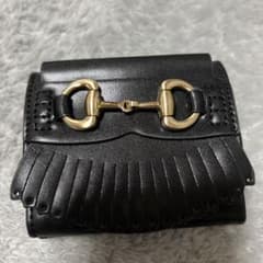 三つ折り財布 ブラックのサムネイル