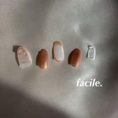 no.13  マットアクセント nuance  nailのサムネイル