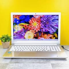 おしゃれゴールド✨SSD搭載✨Windows11 7世代 フルHD カメラ 薄型