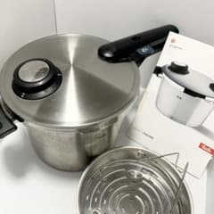 Fissler vitavit comfort 6L 圧力鍋 蒸し器付 - メルカリ