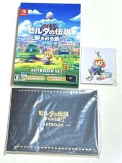 【0012TB32様専用】ゼルダの伝説 夢をみる島 アートブック 単品のサムネイル