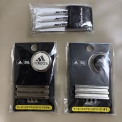 adidas ゴルフマーカー 2個セット マグネット付き　プラスおまけのサムネイル