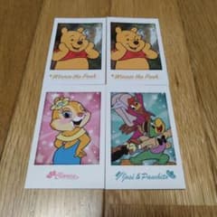 ディズニー キャラクター カード 4枚セットのサムネイル