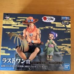 一番くじワンピースワノ国編〜第ニ幕〜ラストワン賞　エース＆お玉　フィギュアのサムネイル