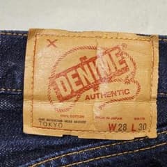旧ドゥニーム DENIME TOKYOモデル SHINS期 W28 濃紺 美品 旧ドゥニーム DENIME TOKYOモデル SHINS期 W28 濃紺 美品 - メルカリ