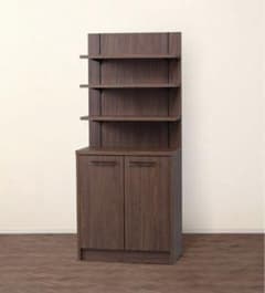 Francfranc ガーラ キッチンキャビネット ウォールナット 引取限定