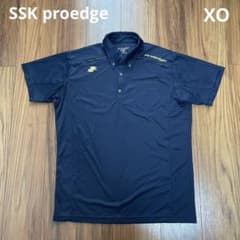 SSK プロエッジ proedge ポロシャツ 紺 ネイビー XO 野球 練習 - メルカリ