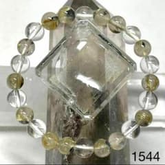 ルチルクオーツ パワーストーンブレスレット 内径約15cm - メルカリ